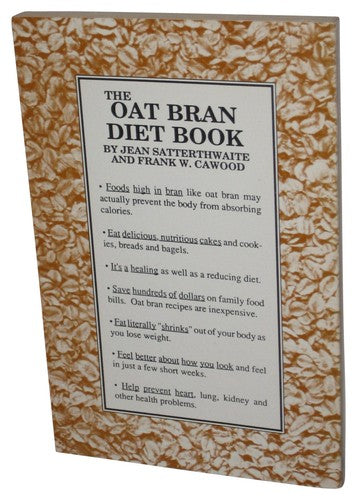 The Oat Bran Diet Book (1989) Paperback Book