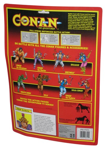 Conan The Adventurer (1992) Hasbro Motorized Battle Slashing Action Figure