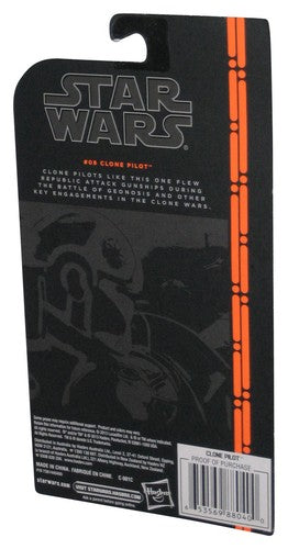 Star Wars The Black Series (2013) Clone Pilot Pink Highlights 3.75 Inch Figure #08 - (Plastic Loose From Card)