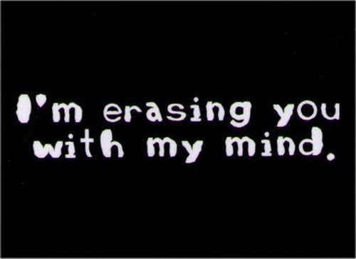 I'm Erasing You With My Mind Magnet DM2212