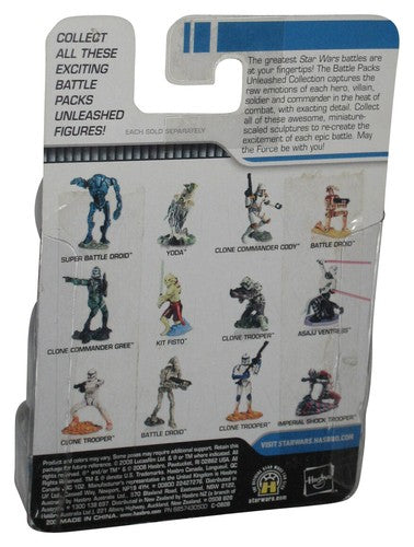 Star Wars Battle Packs Unleashed (2008) Clone Commander Gree Mini Figure - (Wal-Mart Exclusive)