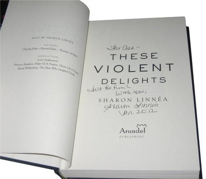 These Violent Delights (Movie Mystery Series) Hardcover Book