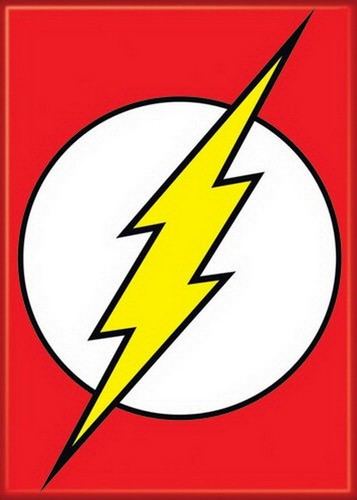 DC Comics The Flash Logo Red Magnet 20159DC