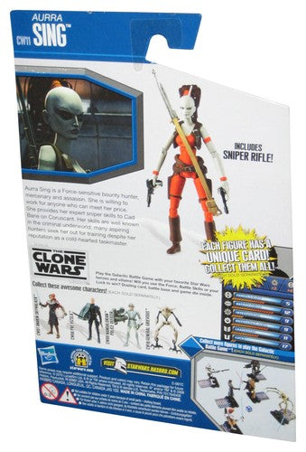 Star Wars The Clone Wars Animated (2009) Aurra Sing Action Figure CW11 - (Galactic Battle Game)