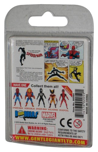 Marvel Super Heroes Secret Wars Spider-Man Black Costume (2015) Gentle Giant Bobbles Mini Figure