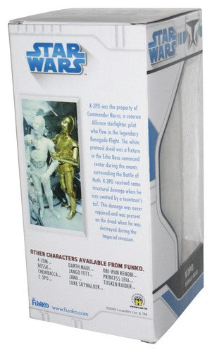 Star Wars K-3PO Droid Funko (2008) Wacky Wobbler Bobblehead Figure - (Holiday Exclusive)