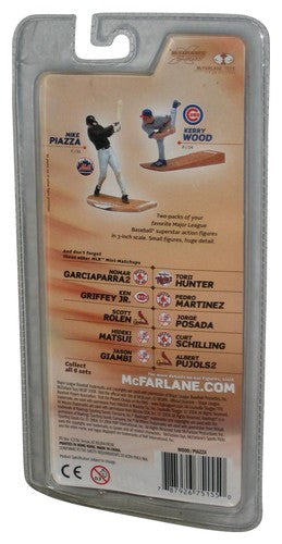 MLB Baseball Kerry Wood & Mike Piazza Cubs (2004) McFarlane Sportspicks 3-Inch Figure 2-Pack