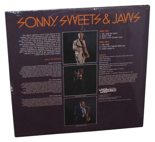 Sonny Sweets & Jaws Live At Bubba's (1982) LP Vinyl Record