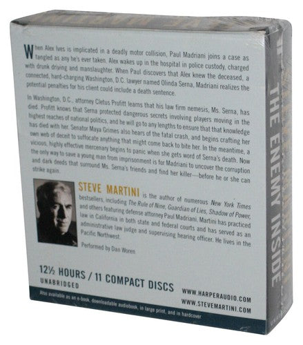 The Enemy Inside A Paul Madriani Novel (2015) Audio Music CD Box Set