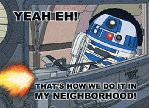 Family Guy Blue Harvest Yeah Eh Magnet FM2613