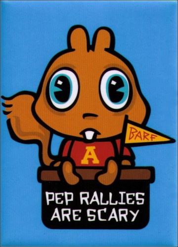 Squirrel Nuts Pep Rallies Are Scary Magnet BM1611