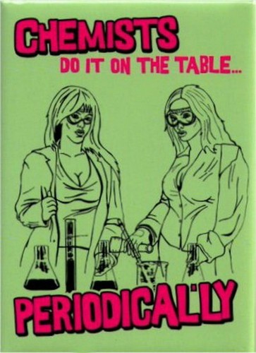 Chemists Do It Table Periodically Magnet SM4512