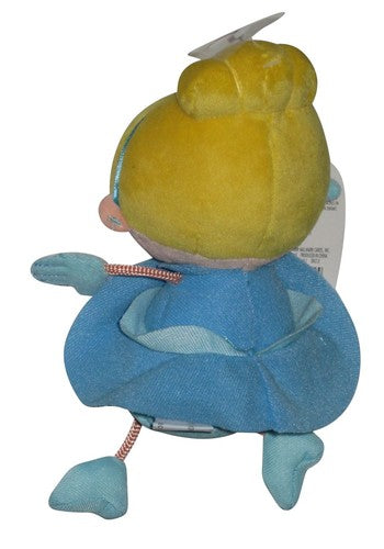 Disney Cinerella Blue Dress Hallmark Itty Bitty Rope Toy Plush