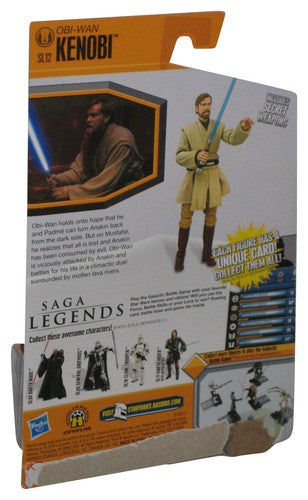 Star Wars Saga Legends (2010) Obi-Wan Kenobi Action Figure SL12 - (Plastic Small Dent)
