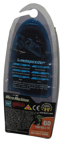 Star Wars Titanium Series (2005) Landspeeder Die-Cast Metal Toy w/ Rolling Action
