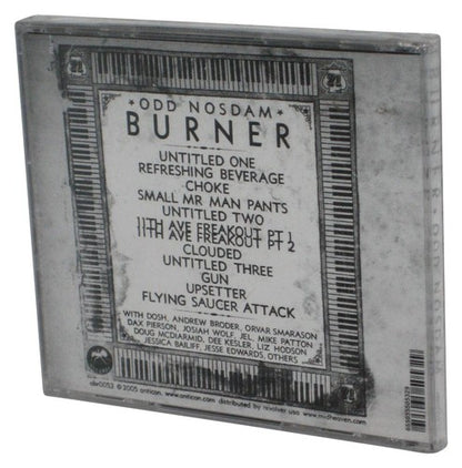 Odd Nosdam Burner (2005) Audio Music CD -