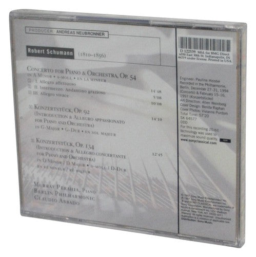 Complete Works For Piano & Orchestra Op. 54 Berliner Philharmoniker Audio Music CD