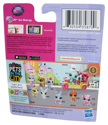 Littlest Pet Shop Pets In The City (2015) Hasbro Pup Tacaro Figure #30