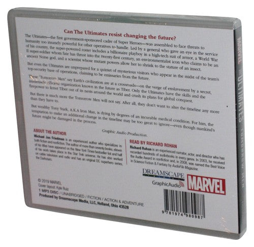 Marvel Comics The Ultimates Tomorrow Men (2019) Unabridged Audio Music CD