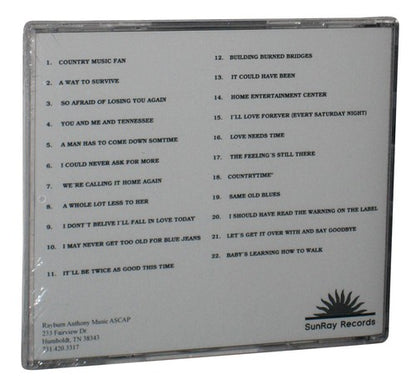 Rayburn Anthony Country Music Fan Music CD