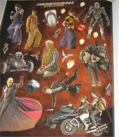 Dragon Ball Evolution Goku Piccolo Movie Sticker Book 27200