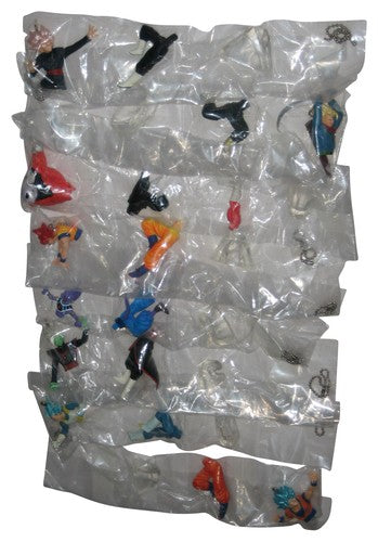 Dragon Ball Z Buildable (2018) Bandai Battle Figure Keychain Blind Mystery Lot - (3 Random Capsule Balls)