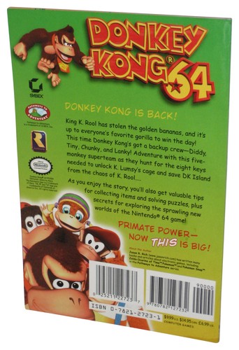 Donkey Kong 64 Sybex Nintendo Strategy Guide Book