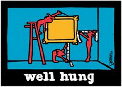 Grimm Well Hung Magnet GM1878