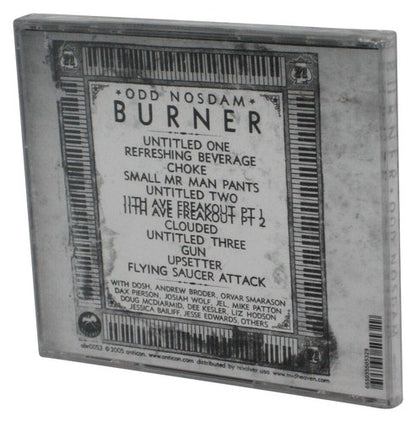 Odd Nosdam Burner (2005) Audio Music CD -