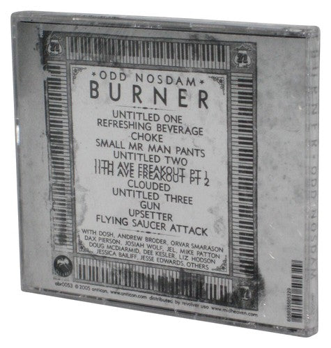 Odd Nosdam Burner (2005) Audio Music CD