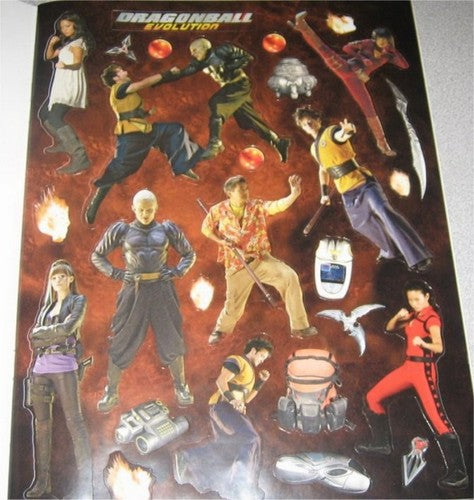 Dragon Ball Evolution Goku Piccolo Movie Sticker Book 27200