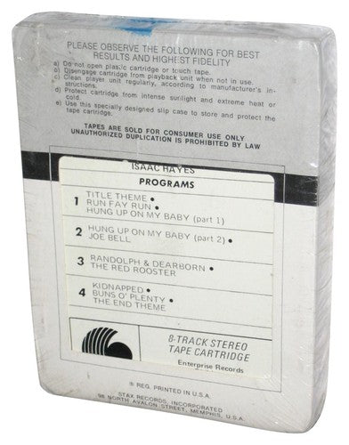 Tough Guys The Memphis Sound Stax Records 8-Track Audio Stereo Tape