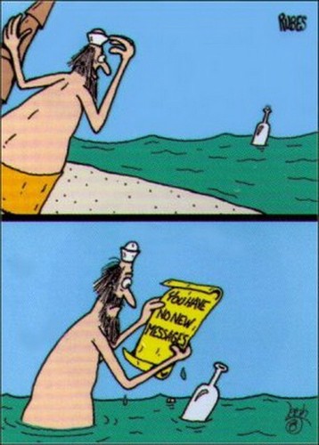 You Have No New Messages Magnet RM2933