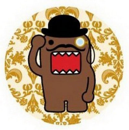 Domo-Kun Monical Mustache Button DB4273