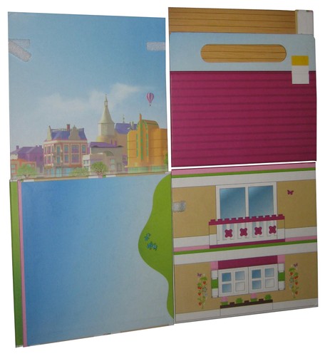 LEGO Friends Girls House Shape Fold-Up Carry Case