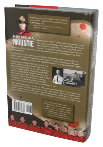 In The Mind of A Mountie (2010) Hardcover Book - (T. M. Scotty Gardiner)