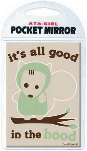 David and Goliath All Good In The Hood Pocket Mirror 50640