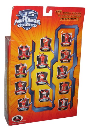 Power Rangers 15th Anniversary Zeo Red Ranger (2007) Bandai Figure