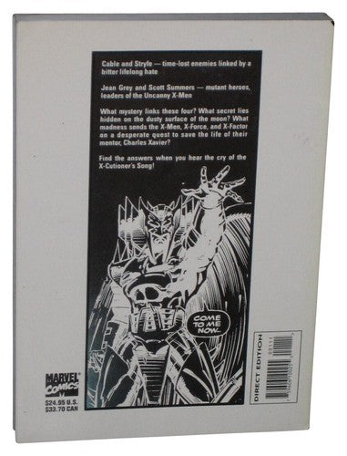 Marvel Comics X-Men X-Cutioner's Song Paperback Book - (x3 Signatures)