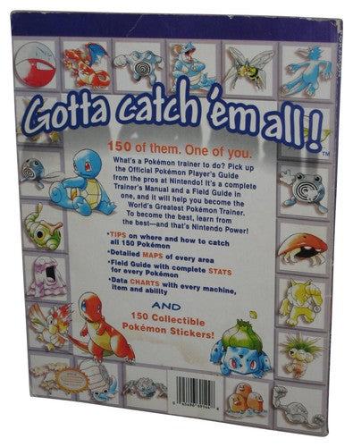 Pokemon Nintendo Power Player's Strategy Guide Book w/ Some Stickers