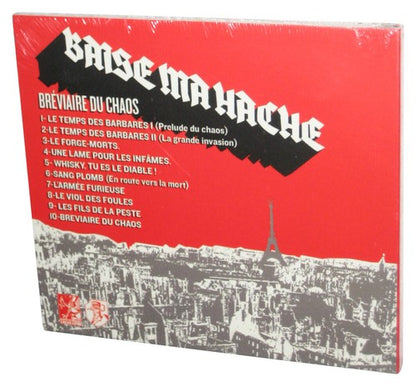 Baise Ma Hache Breviaire Du Chaos DigiPak Audio Music CD