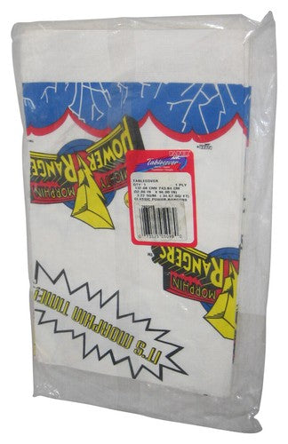 Mighty Morphin Power Rangers Paper Art Party Table Cover - (52 x 96 inches)