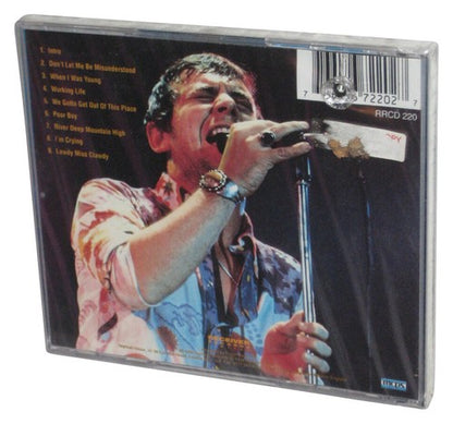 Eric Burdon Live (1996) Audio Music CD - (Case Has Drill Hole)