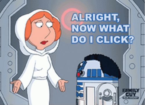 Family Guy Blue Harvest What Do I Click Magnet FM2607