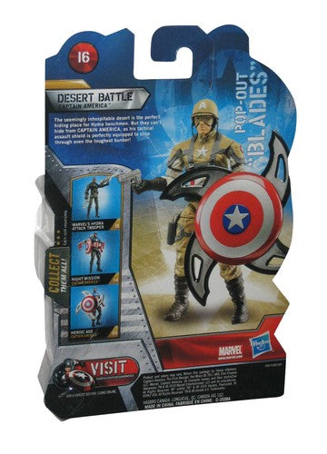 Marvel The First Avenger Captain America (2010) Hasbro Concept Desert Battle Figure #16