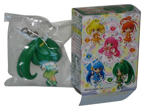 Cure March Smile PreCure (2012) Bandai Green Mini Figure Keychain