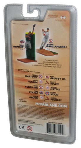 MLB Baseball Nomar Garciaparra & Torii Hunter (2004) McFarlane Sportspicks 3-Inch Figure 2-Pack