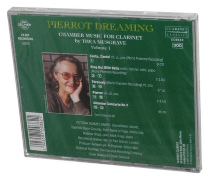 Pierrot Dreaming: Chamber Music For Clarinet Audio Music CD