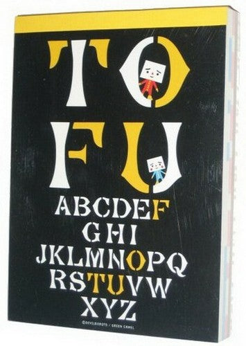ToFu-Oyako Alphabet Notepad Book DVR1103