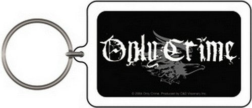 Only Crime Eagle Logo Lucite Keychain K-1392